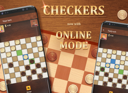 Online Checkers now available